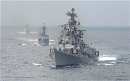 Indian Navy Warship